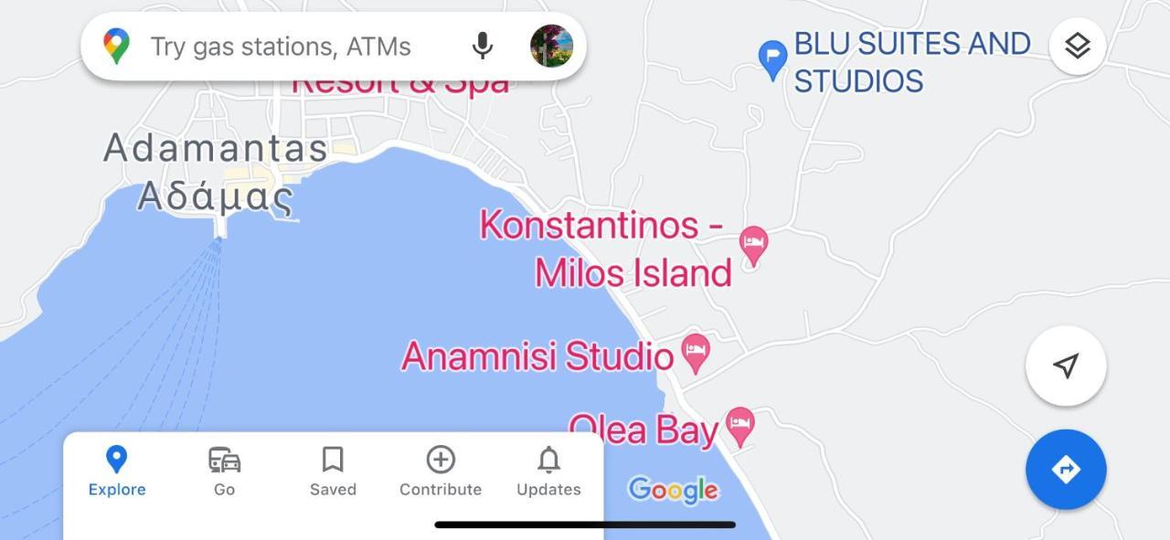 Blu Suites And Studios Adamantas  Exteriér fotografie